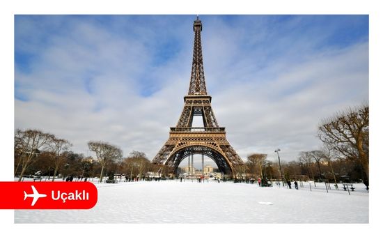 Görkemli Paris ve İncileri Turu - 3 Gece - İzmir Hareketli - SunExpress Havayolları İle - 30 Aralık (Yılbaşı Özel)